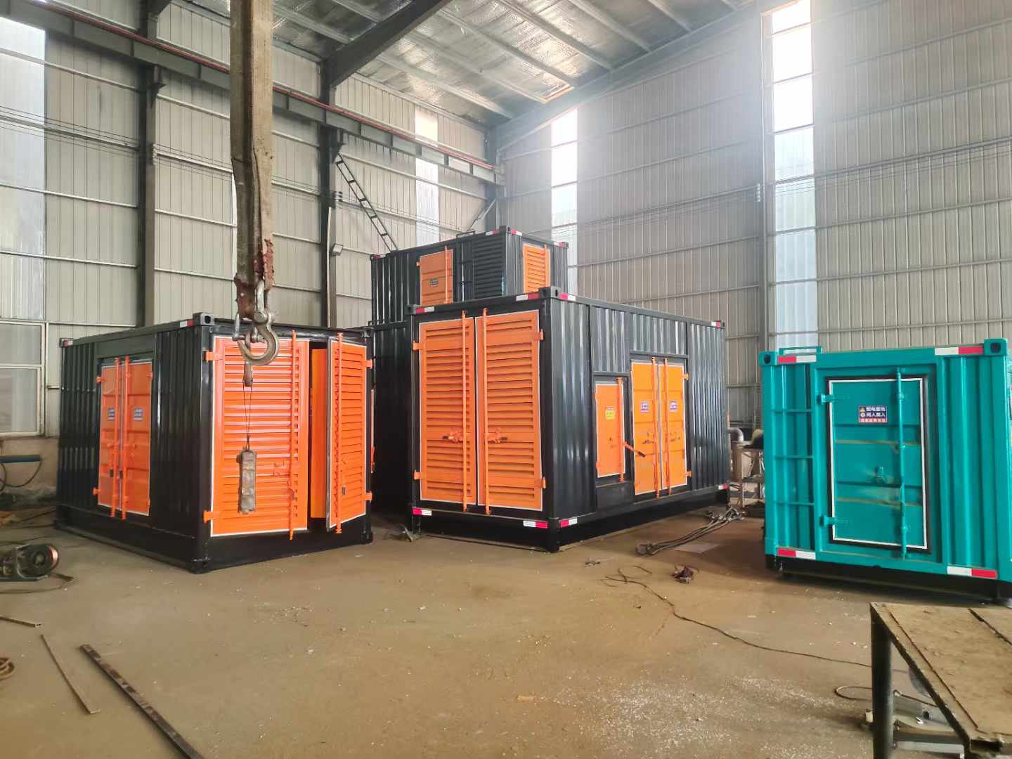 进贤500kw柴油发电机组可以带动多少功率设备?
